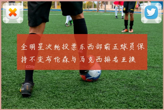 全明星次轮投票东西部前五球员保持不变布伦森与马克西排名互换